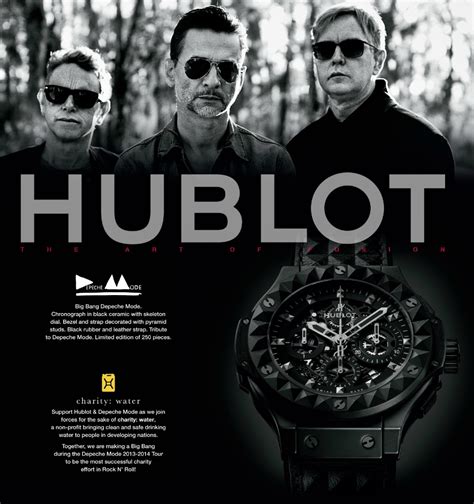 hublot depeche mode 2023|hublot depeche mode.